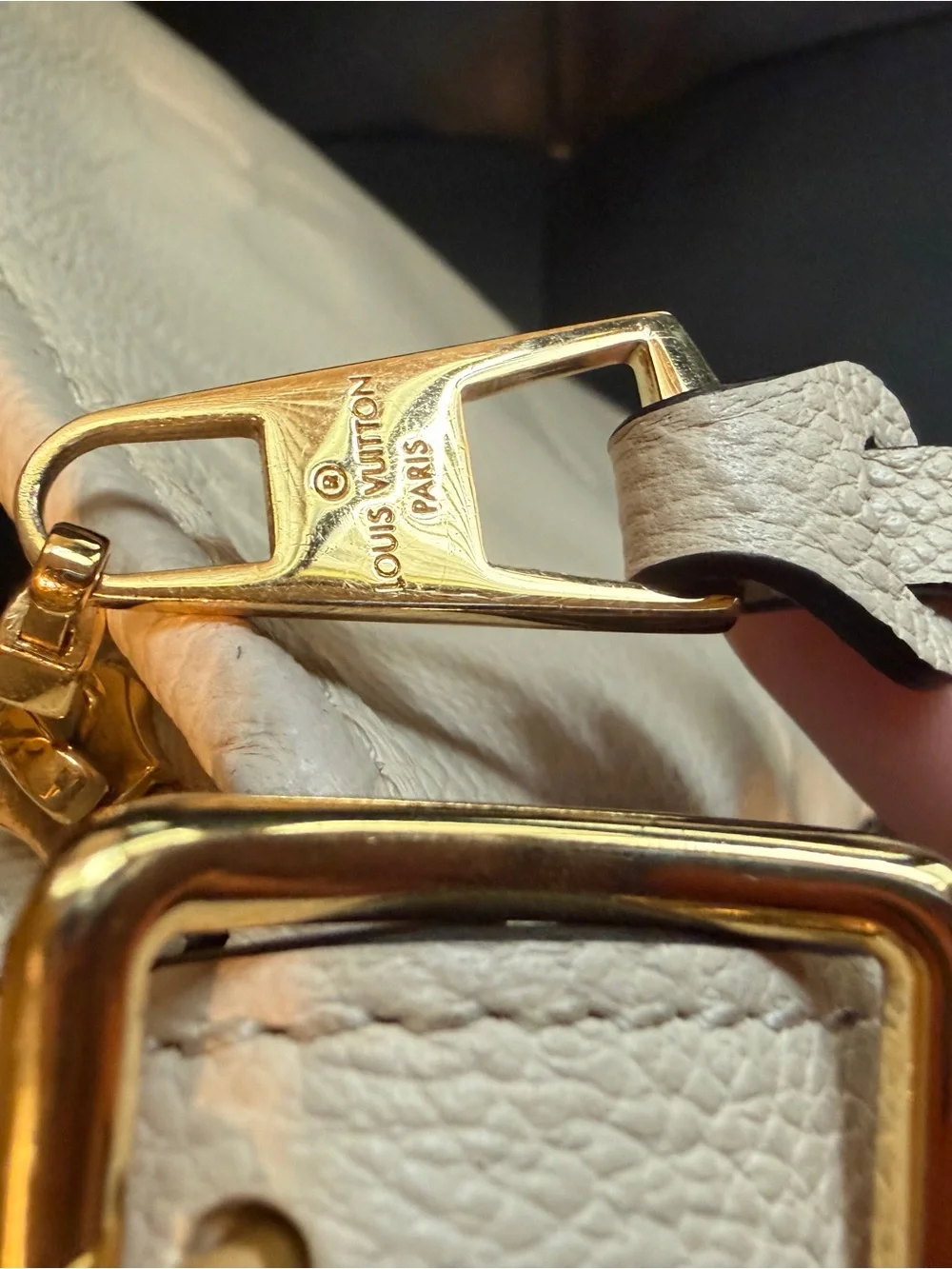 Louis Vuitton luxurious cream